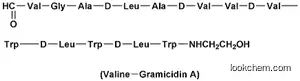 Molecular Structure of 1393-88-0 (GRAMICIDIN)